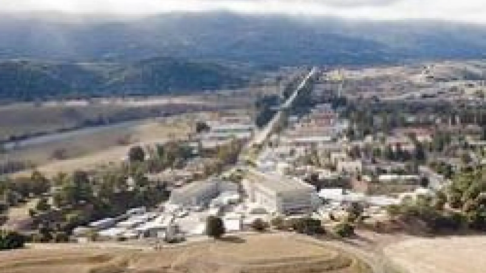 Aerial view of SLAC national lab